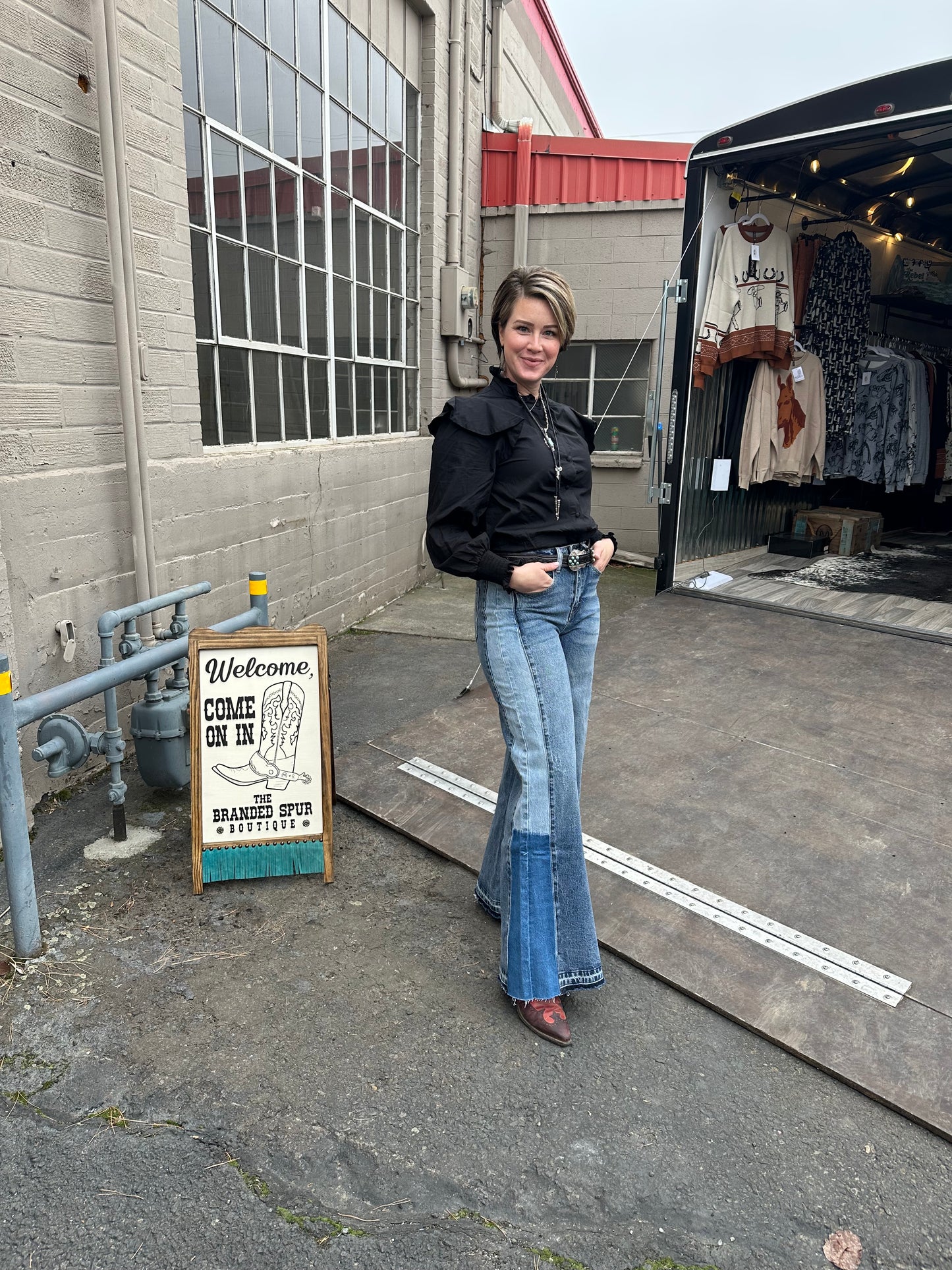 Double Denim Jeans