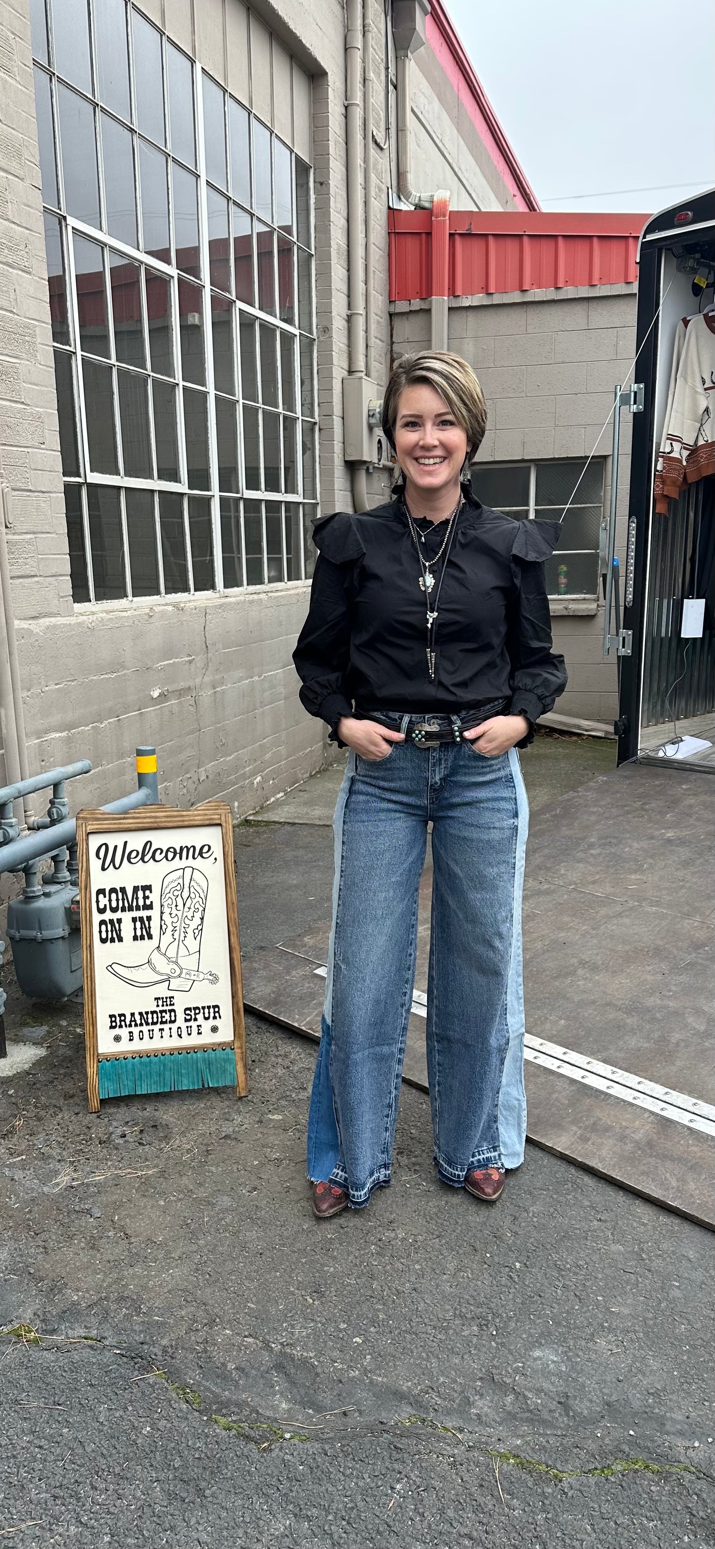 Double Denim Jeans