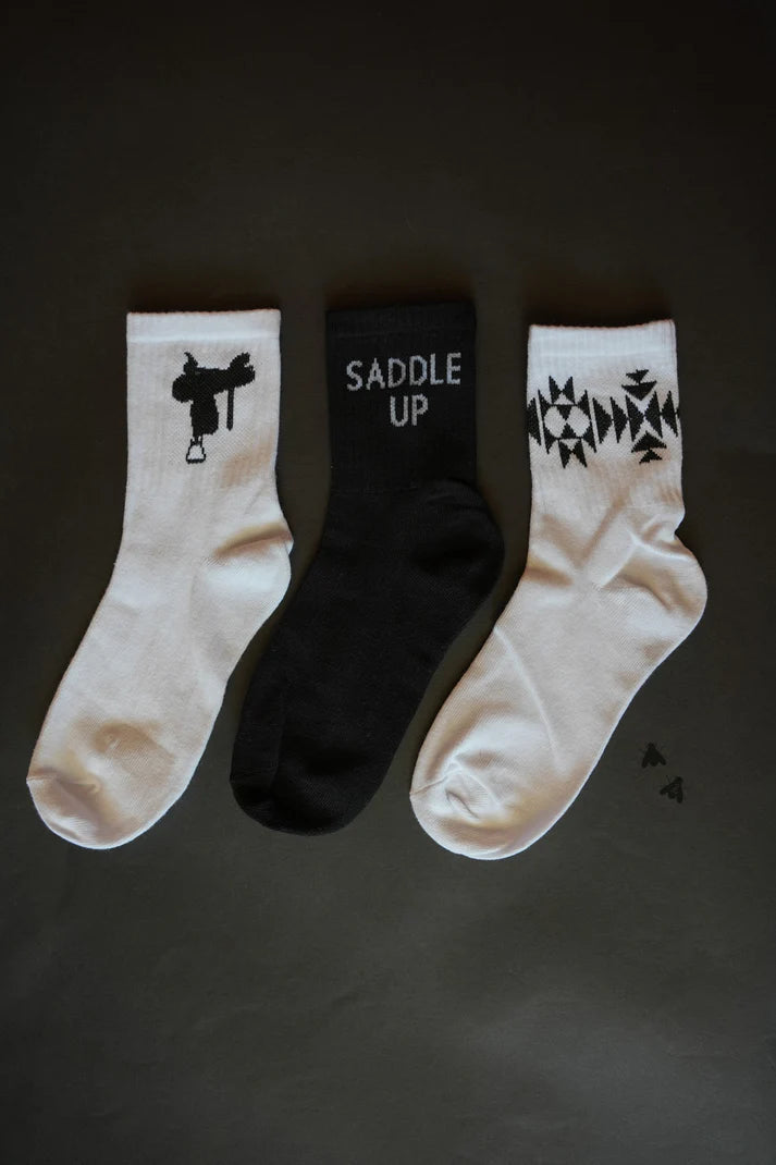 Sock Em Silly - Saddle Mono