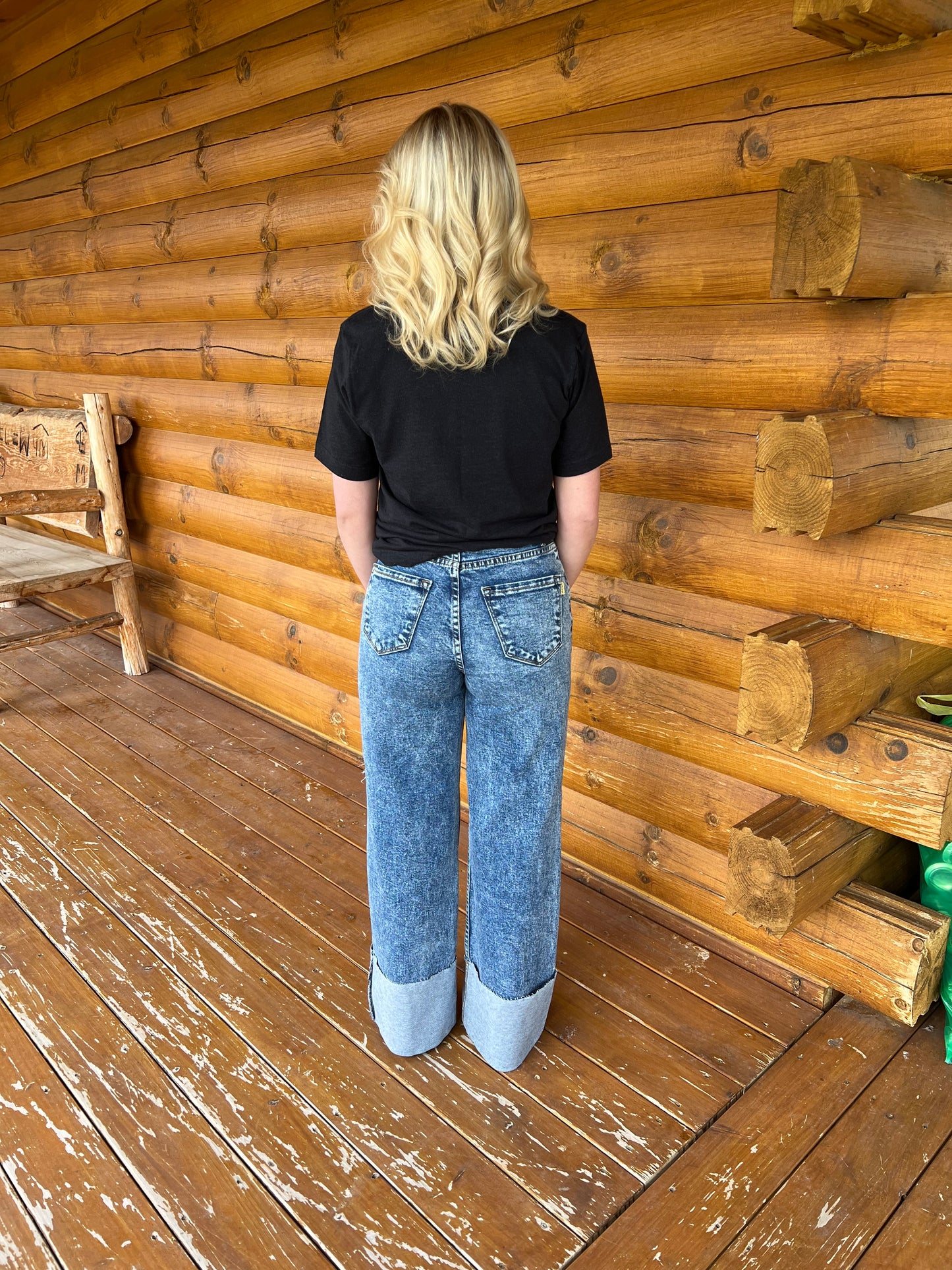 Sweet Dreams Wide Leg Jeans