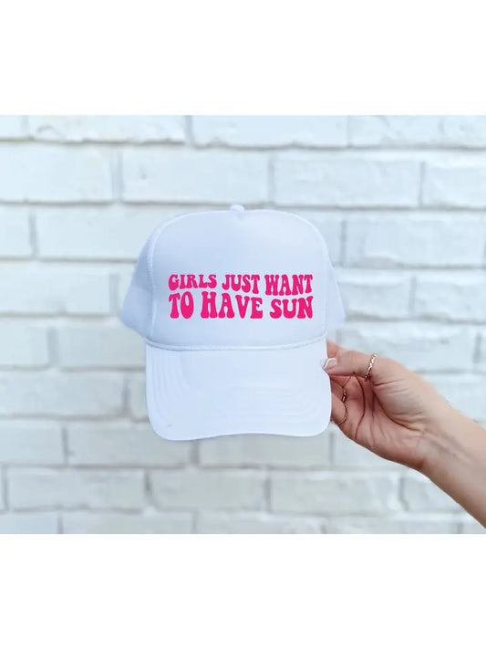 Girls Want Sun Trucker Hat