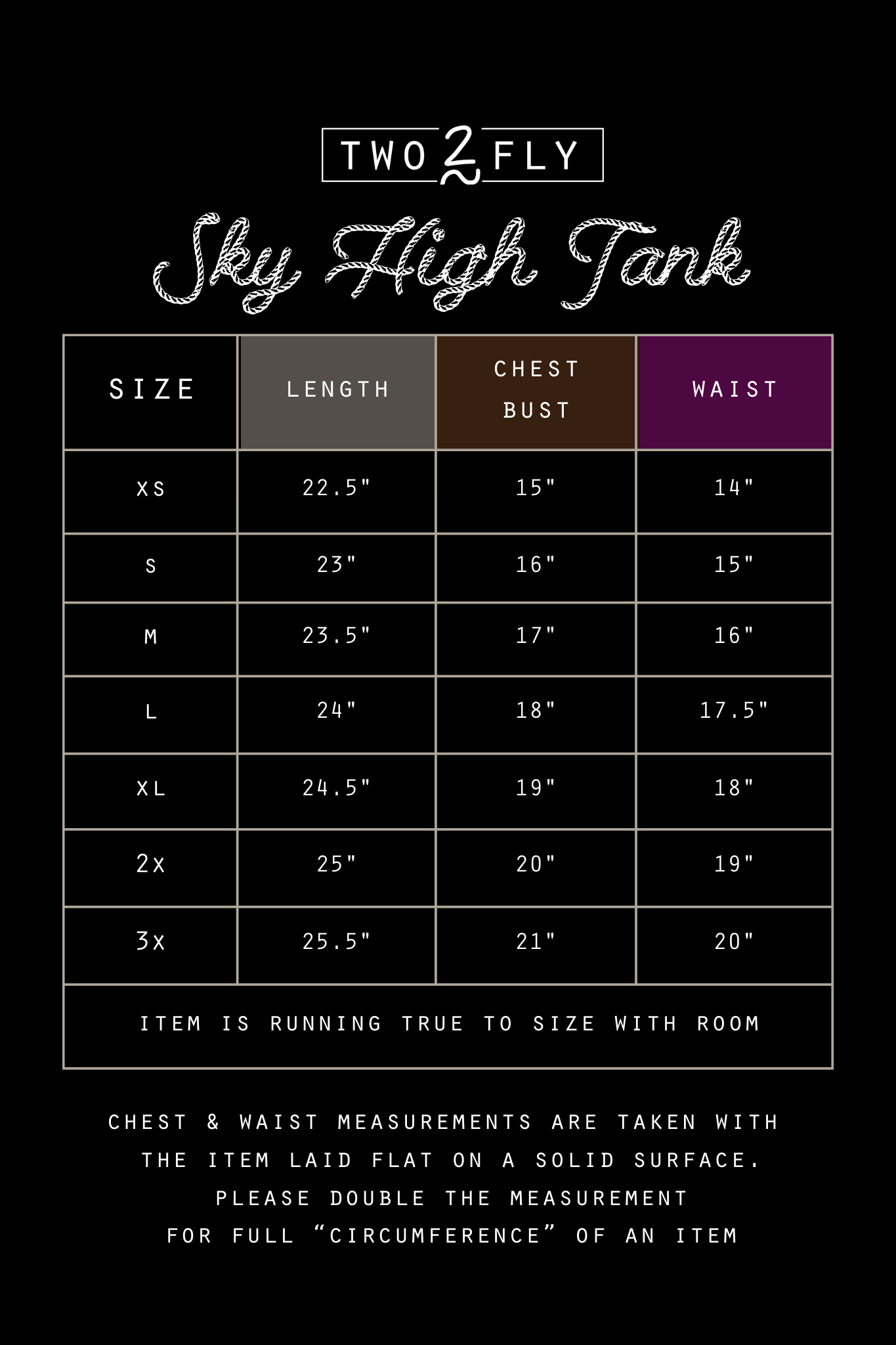 Sky High Tank Top