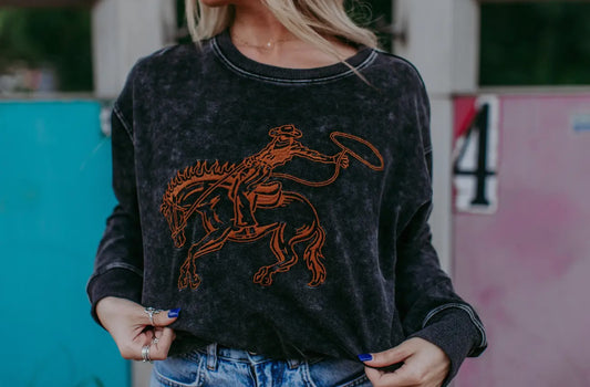 Bronc Lightweight Crewneck