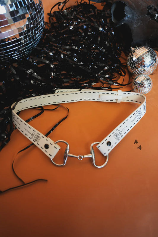 Bitty Belt - White