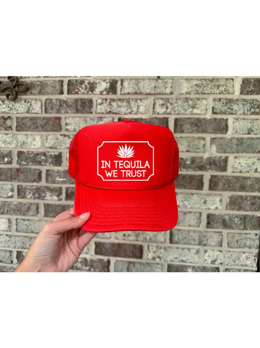 In Tequila We Trust Trucker Hat