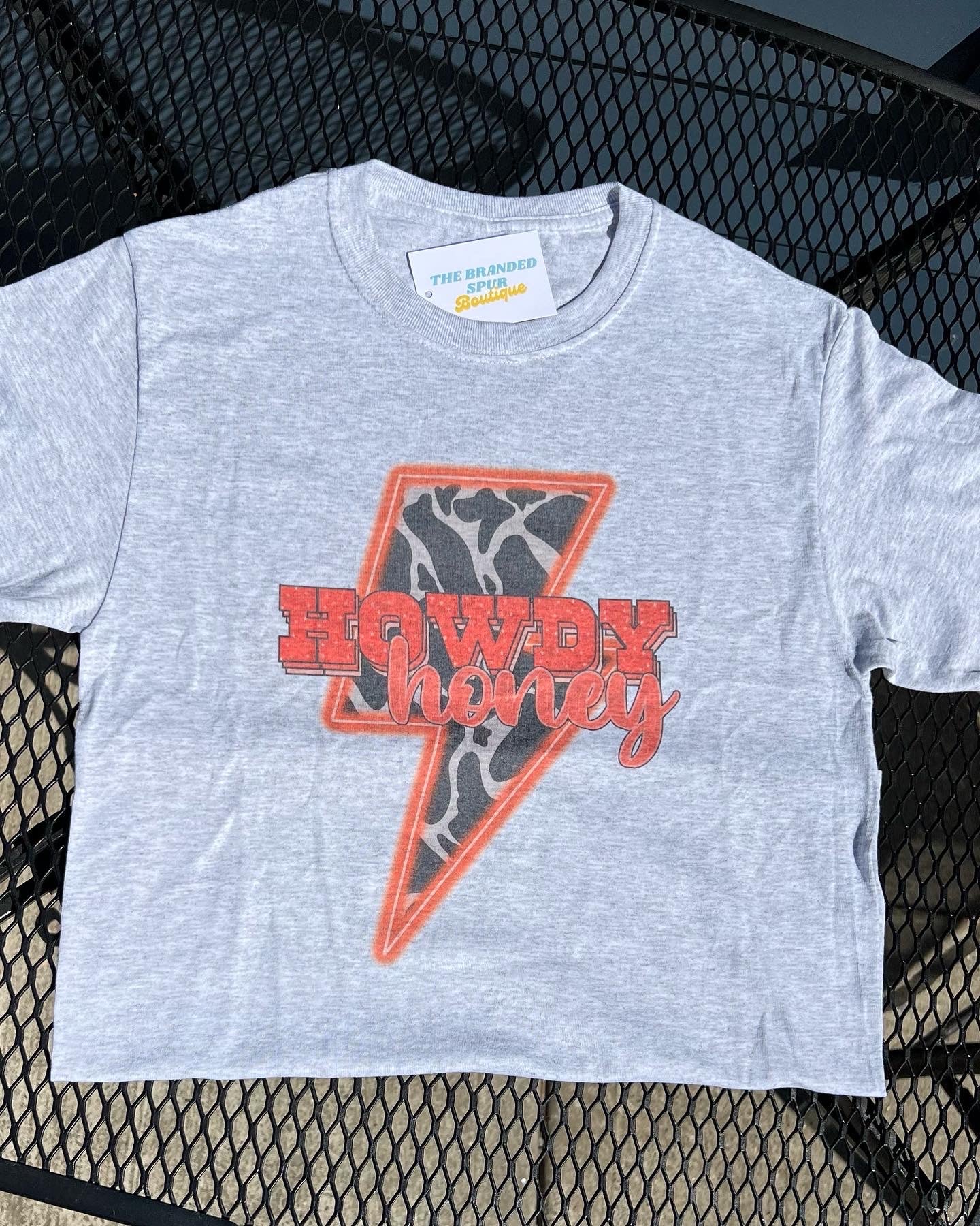 Howdy Honey Western Bolt Graphic Tee