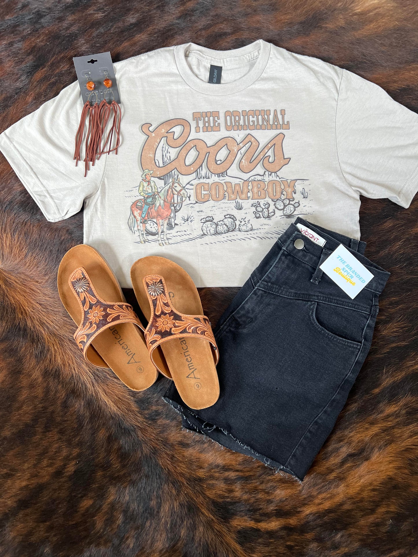 Coors Cowboy Graphic Tee