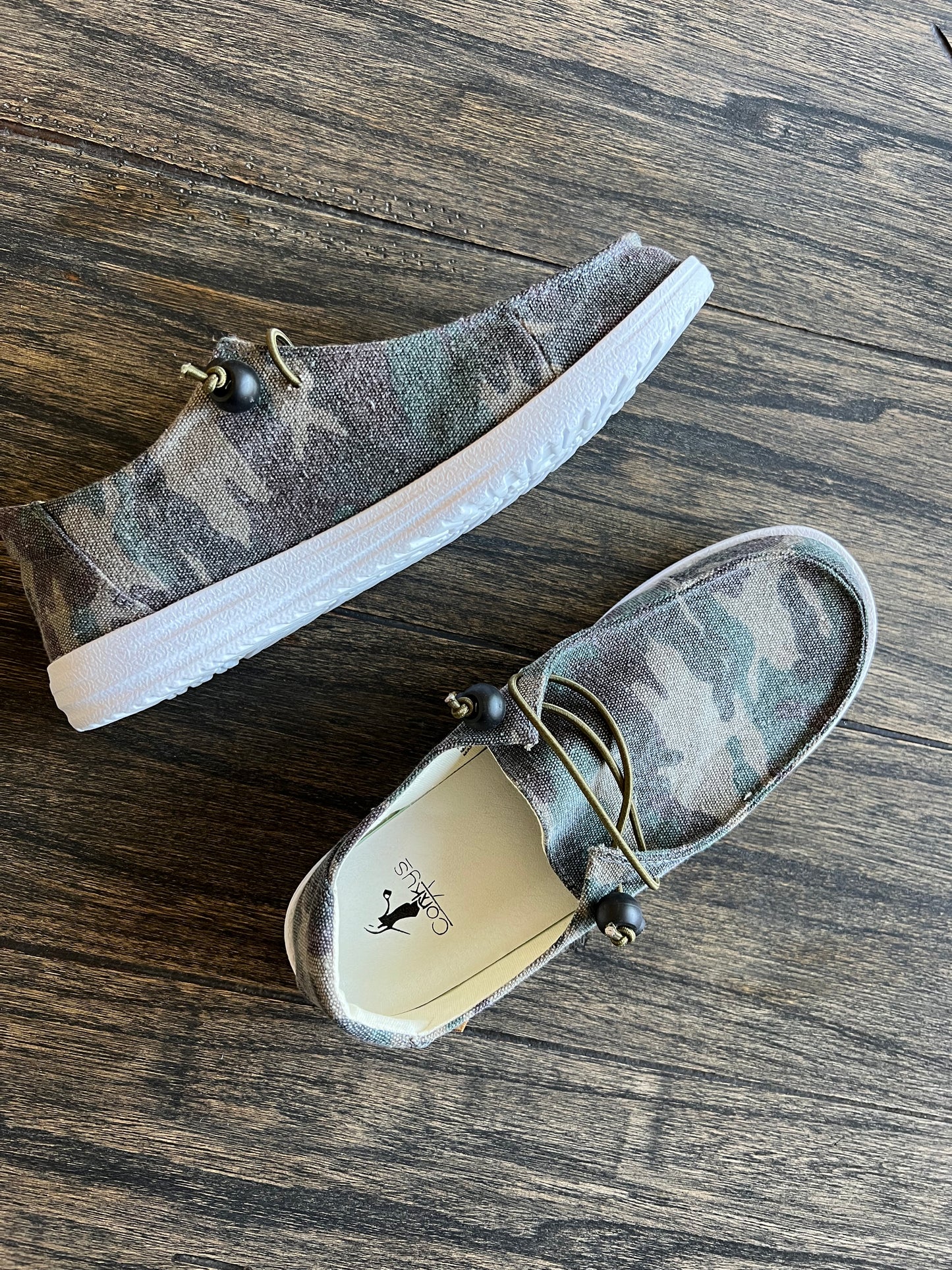 Camo Slip On Shoes