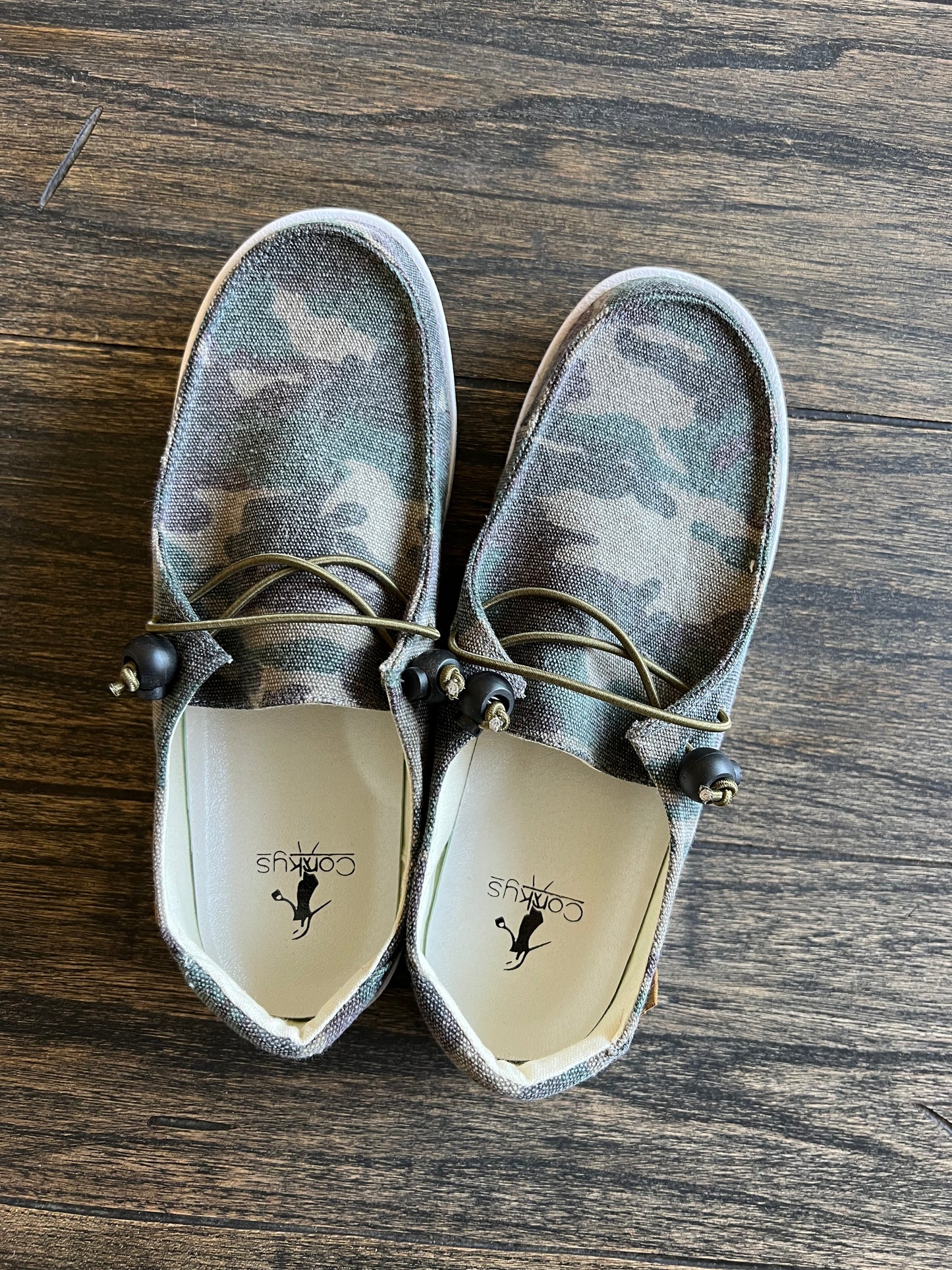 Camo Slip On Shoes