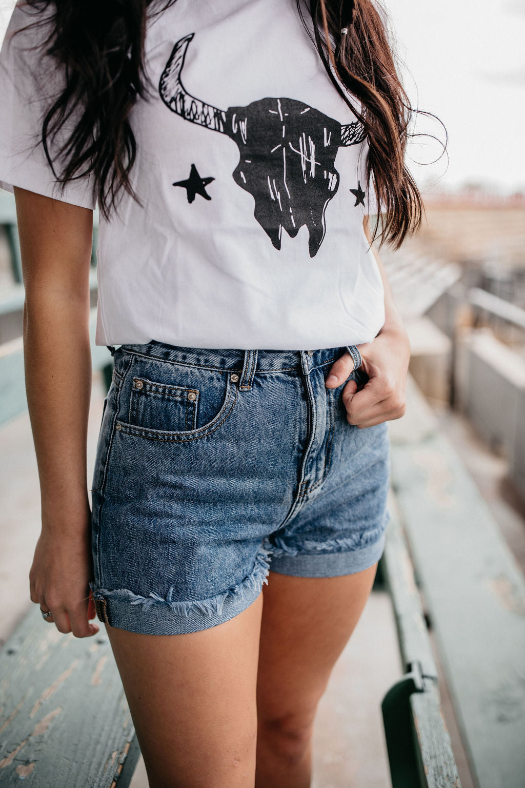 Stars & Skulls Graphic Tee