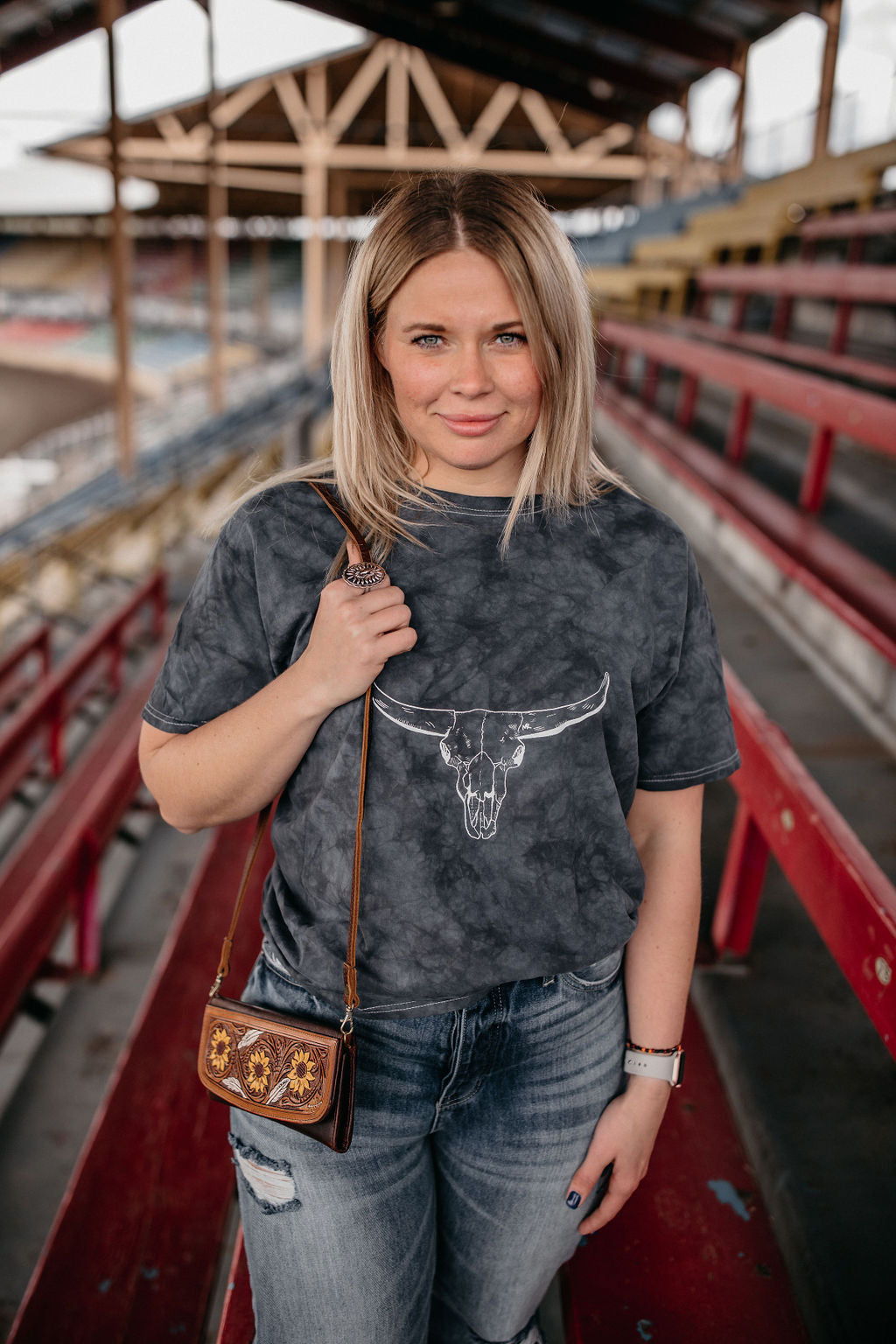 Bull Skull Graphic Tee