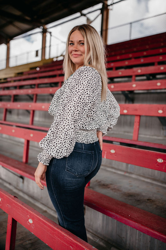 Long Sleeve Leopard Shirt