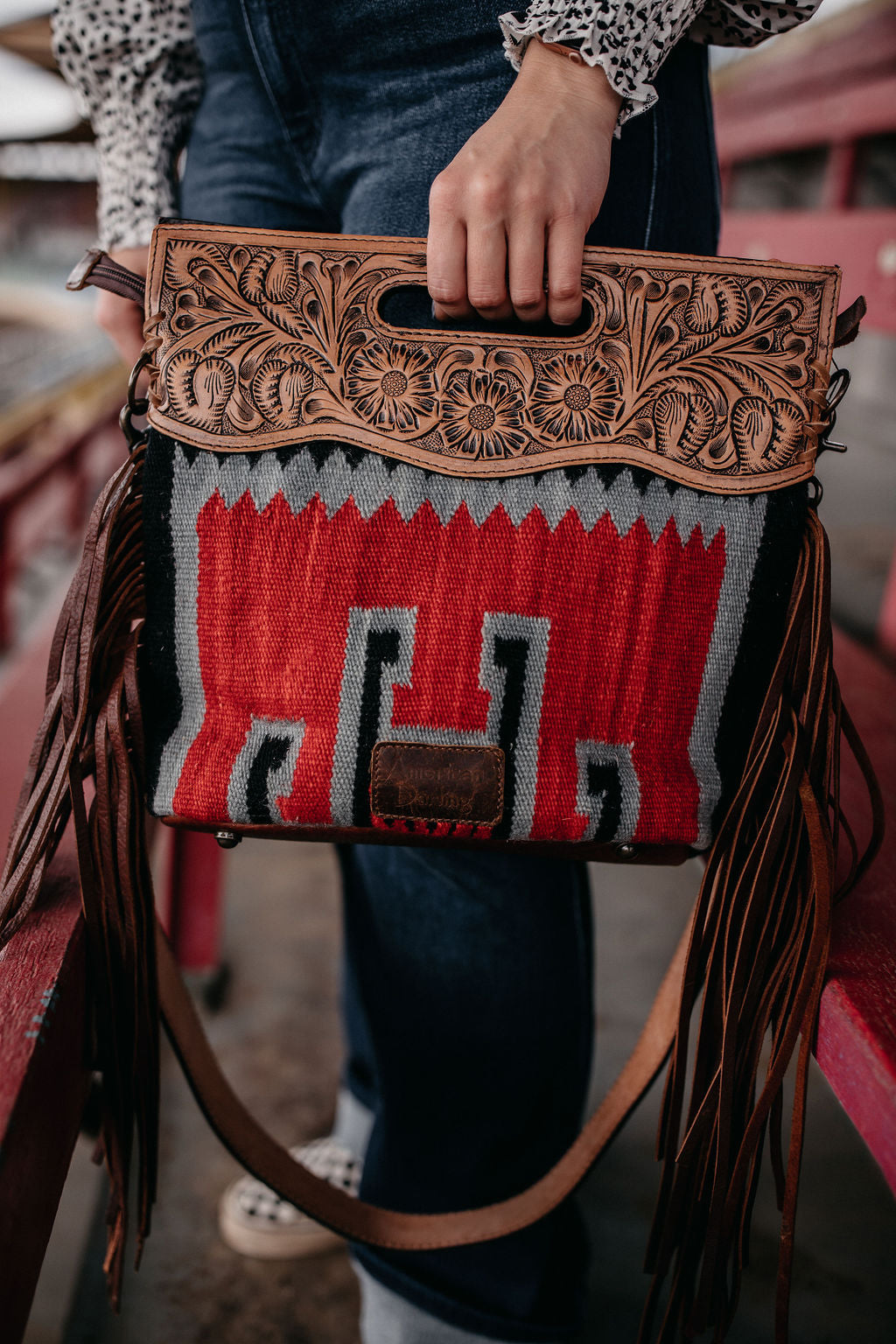 The Callie Saddle Blanket Purse