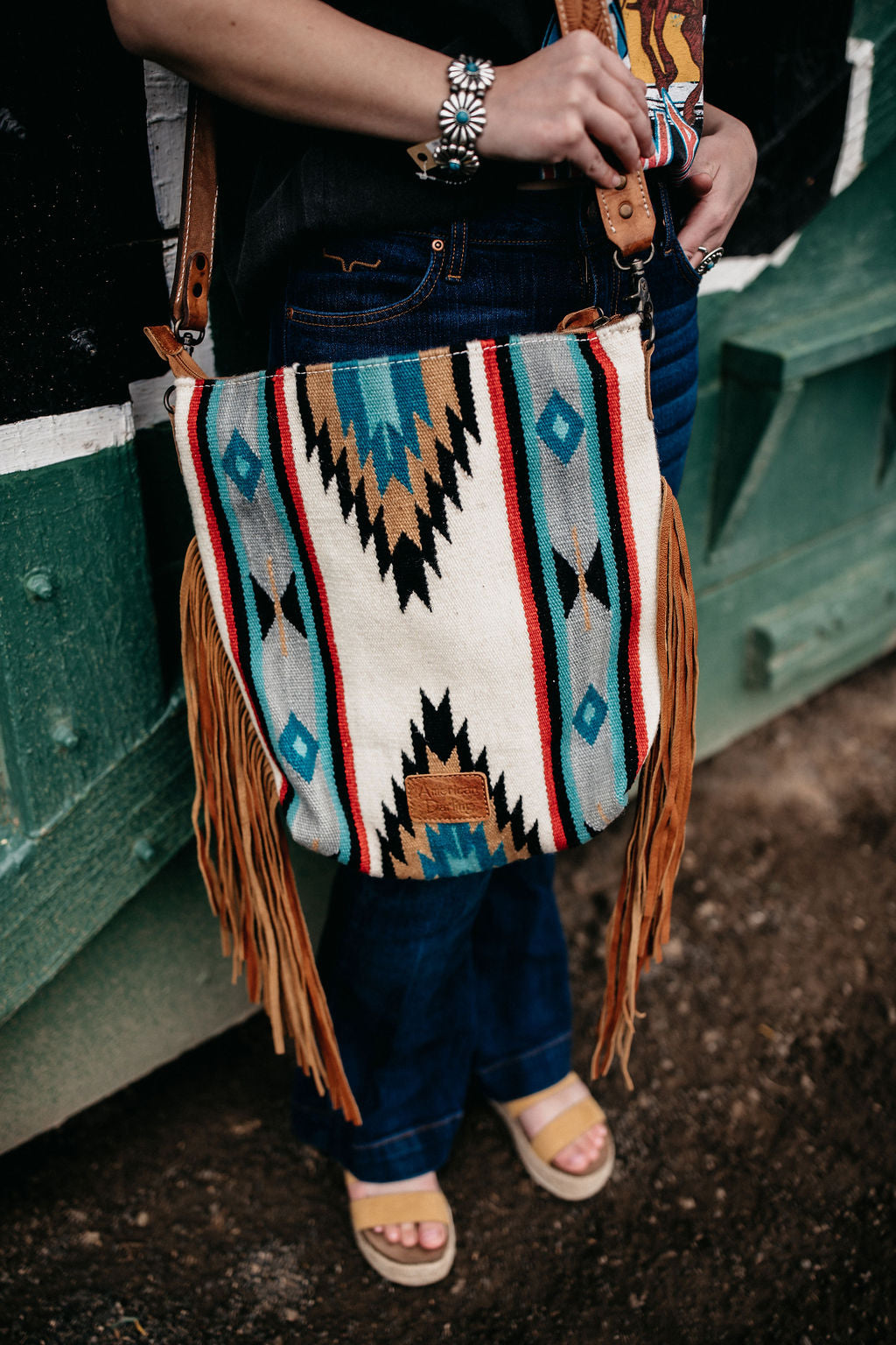 The Roseburg Saddle Blanket Purse